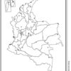 Mapa de los Departamentos x 32 Sellos - (Hasta agotar existencias)