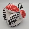 Balón Sonajero Estrella B/N