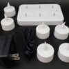 Set de 6 Velas luz cálida recargables - incluye base de recarga y adaptador - Image 2