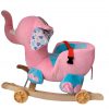 Silla Mecedora Rosada y Andadera con ruedas motivo Elefante - Image 2