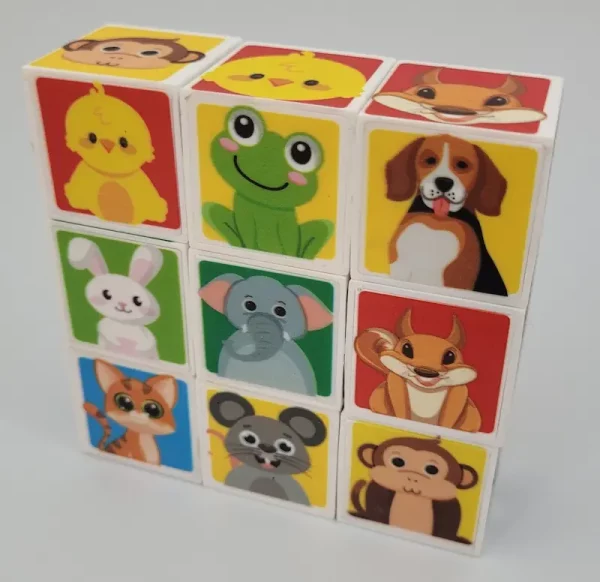 Rompe Cubos Formas, Números, Dados y Animalitos